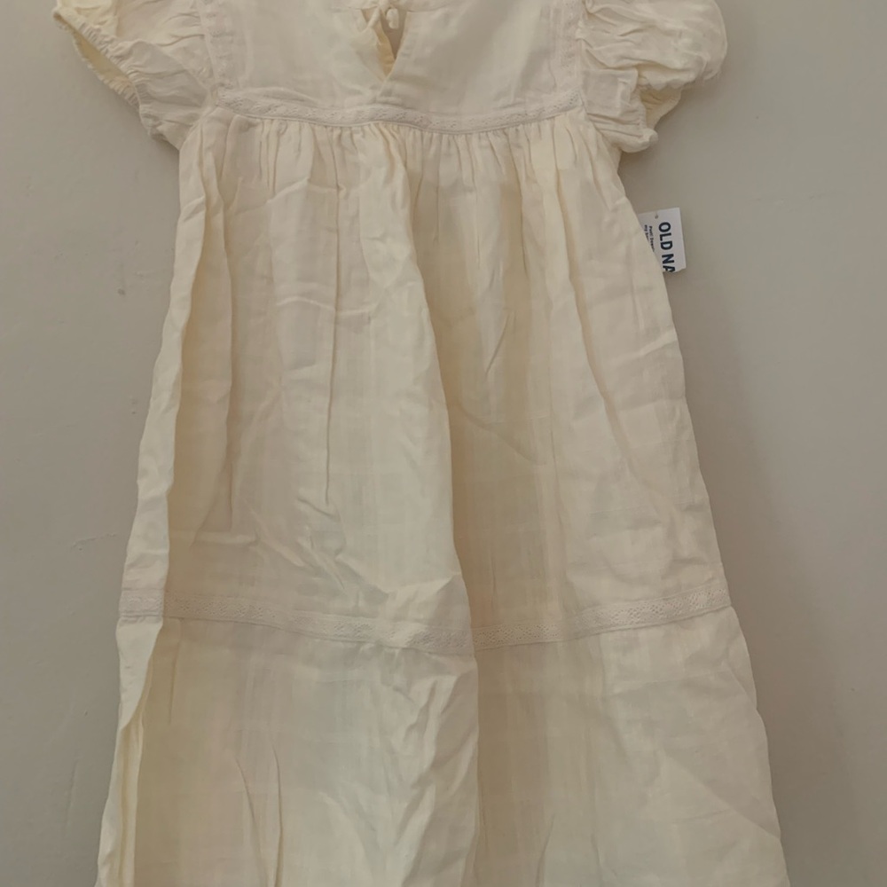 Toddler girls Old Navy Ivory Dress